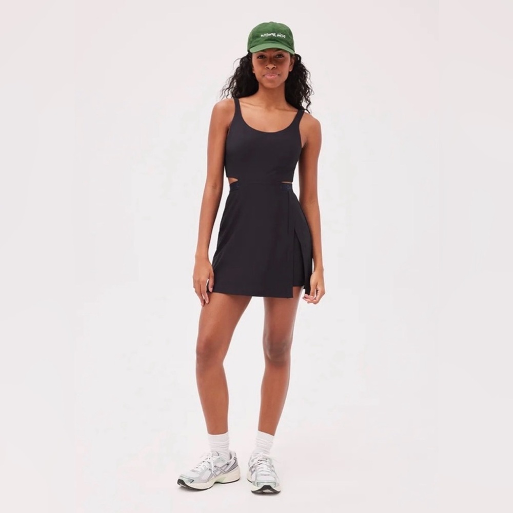 NWT Outdoor Voices Black Court Dress